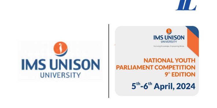 9th Edition of Rashtraniti, National Youth Parliament Competition @ School of Law, IMS Unison University: 5th April–6th April 2024