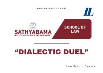 “DIALECTIC DUEL” Organised by Debate Club | Sathyabama School of Law