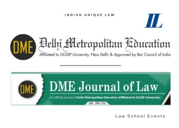 Call For Papers: The DME Journal of Law [DMEJL, Volume 5, Issue 1] Submit By 20th May, 2024