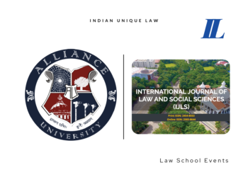 Call for Papers: International Journal of Law and Social Sciences, Alliance University [P-ISSN- 2454-8553 and E-ISSN- 2583-8644, Volume 10, Issue 1]; Submit by May 30, 2024