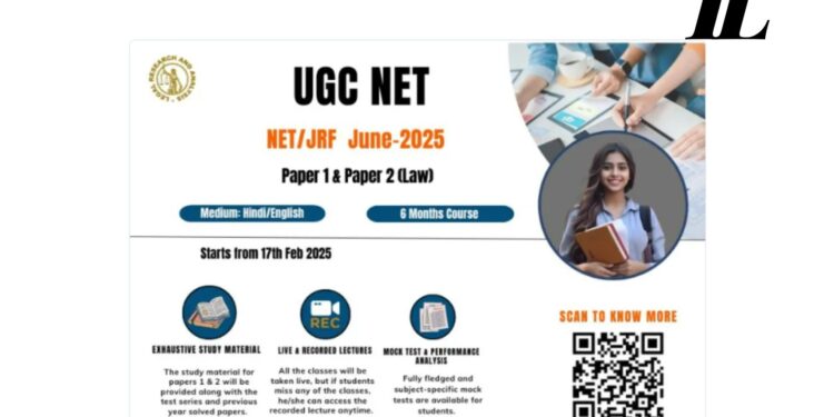 Online UGC NET – Law Course [6 Months, 500+ Hrs Live Classes, 60 Mocks]: Enrol by Feb 16